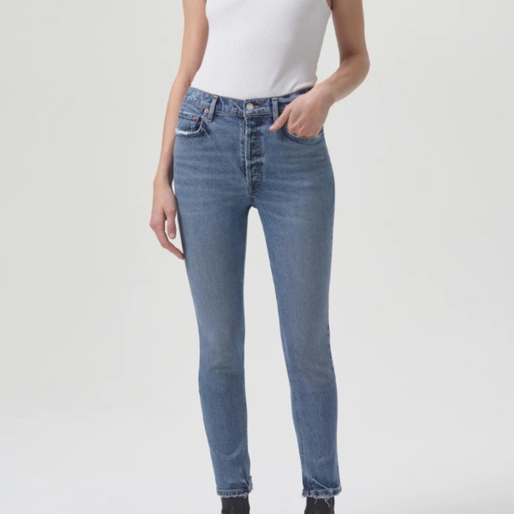 AGOLDE Nico High Rise Skinny Jeans. Size 26